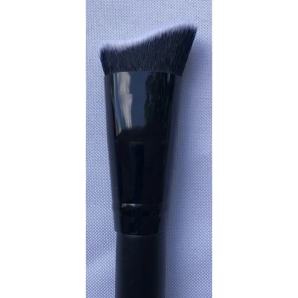 Elf Makeup Brush Black Sculpting Face Brush Ultra Fine Synthetic Lot of Two